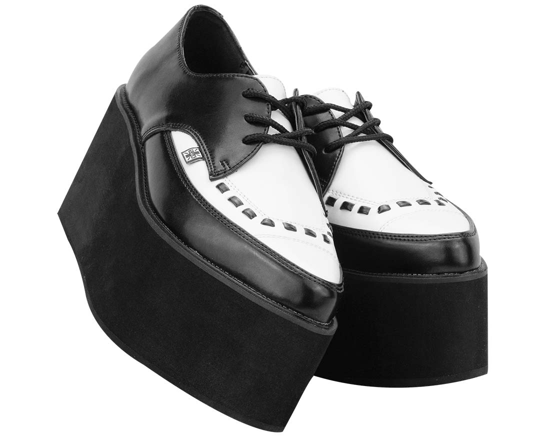 creepers white and black