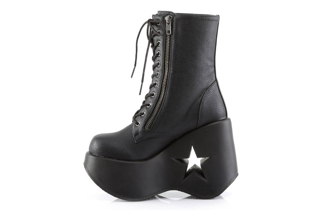 vegan platform boots