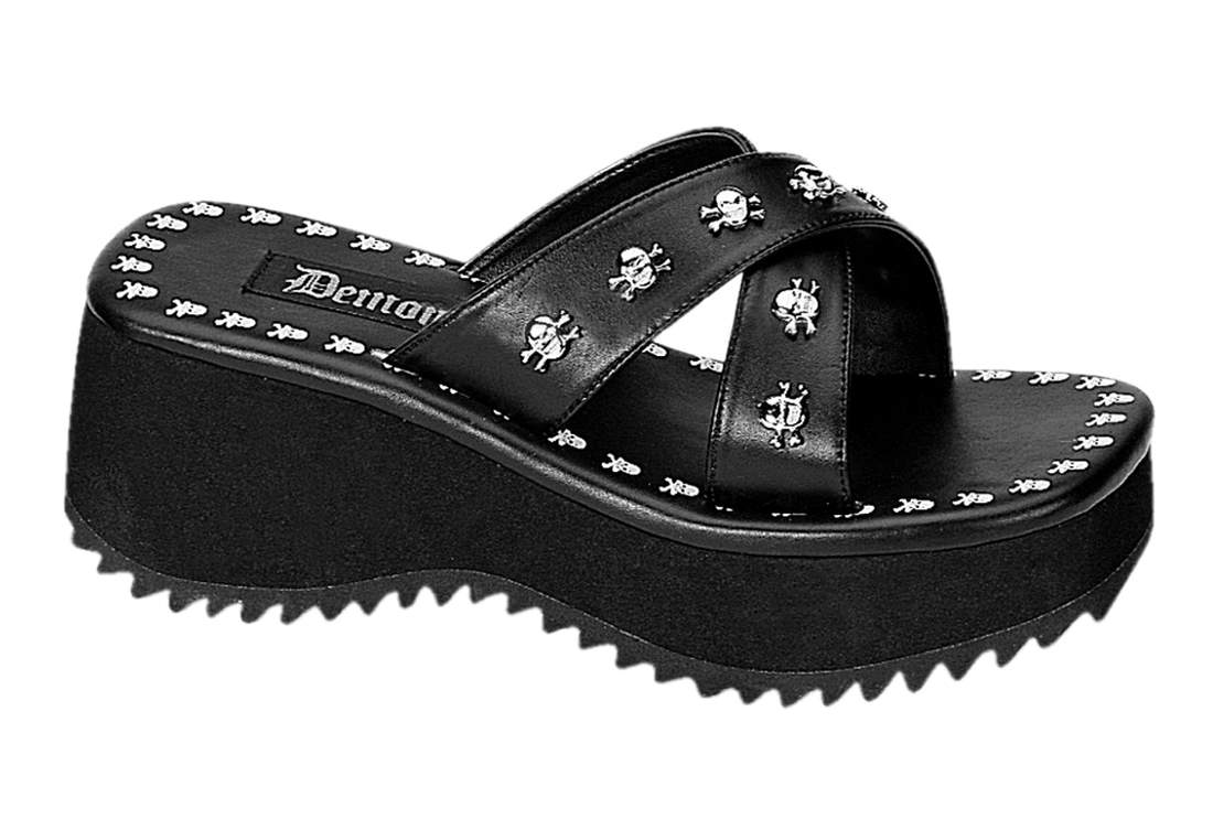 demonia platform sandals