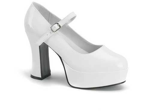 mary jane platform heels