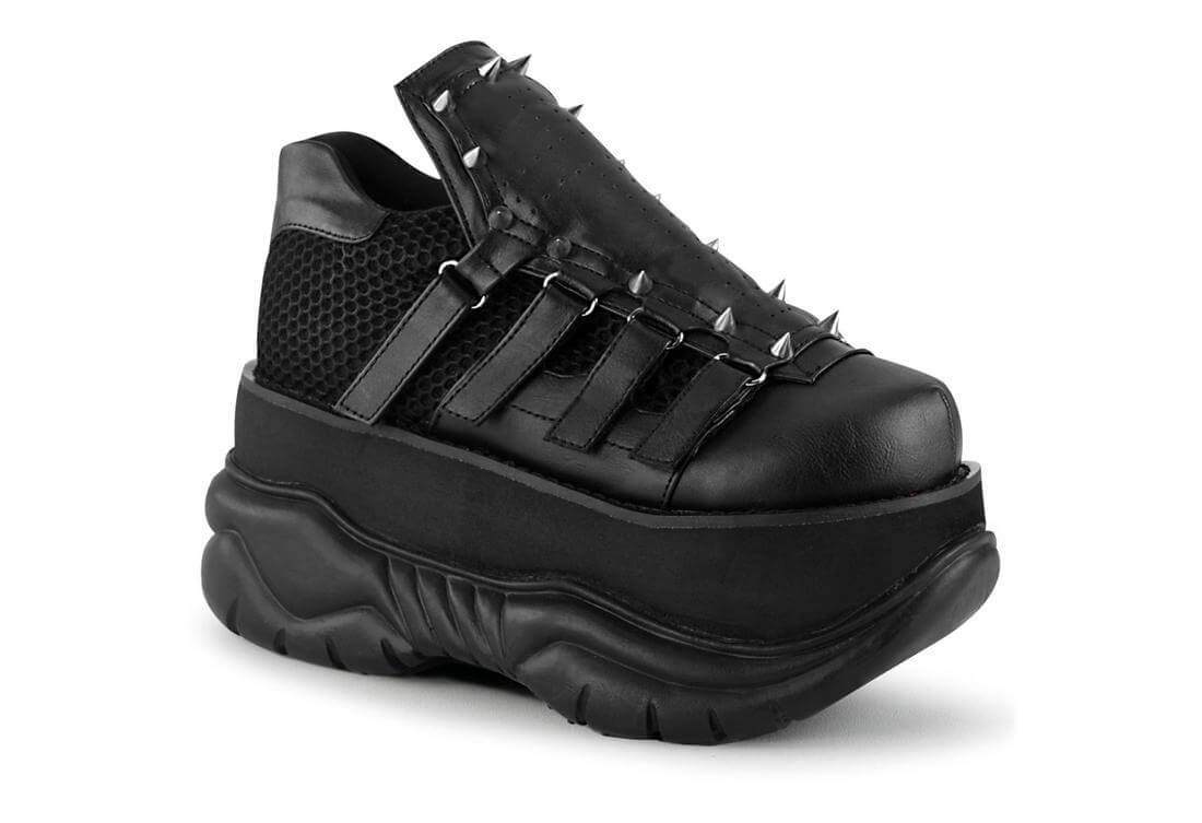 cheap black platform shoes