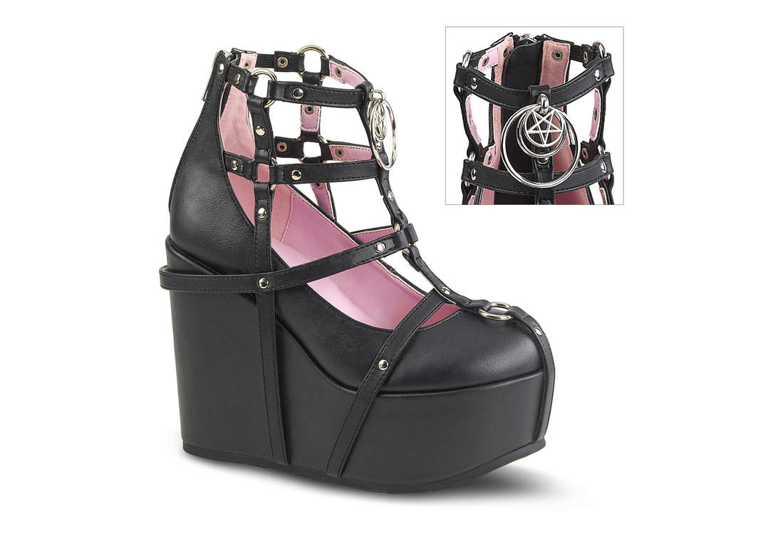 goth platform heels