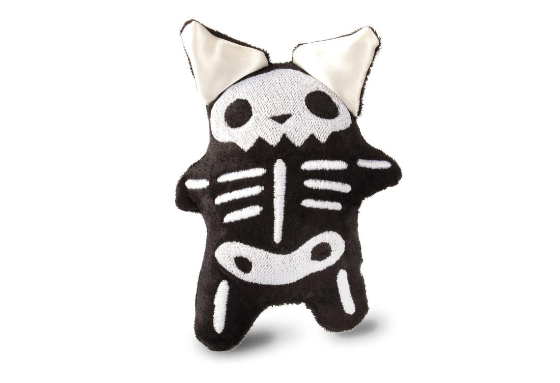 sugar skull kitty plush