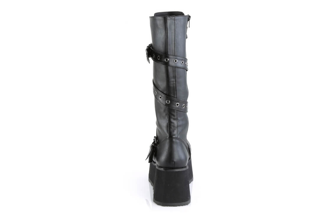 TRASHVILLE-520 men's 17 eyelet platform boots