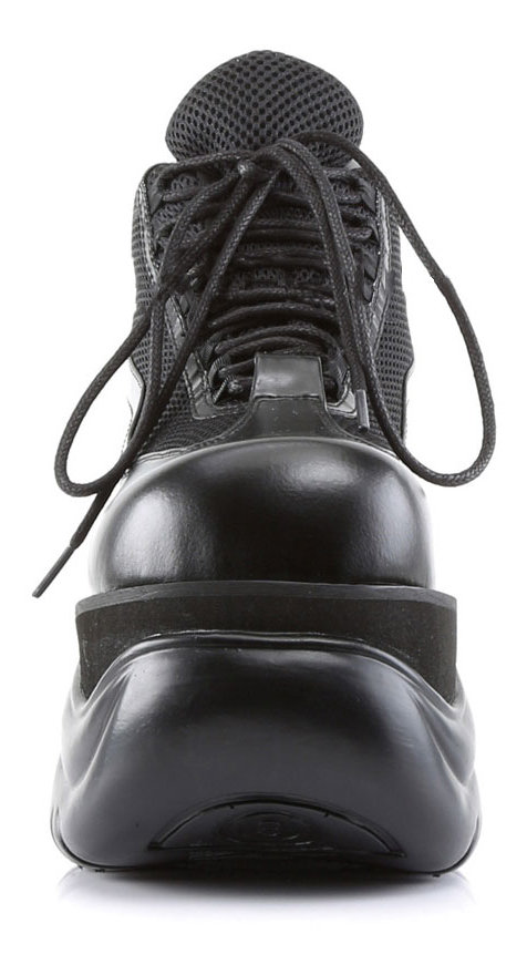 BOXER-01 Lace-up Platform Sneaker Shoes by Demonia