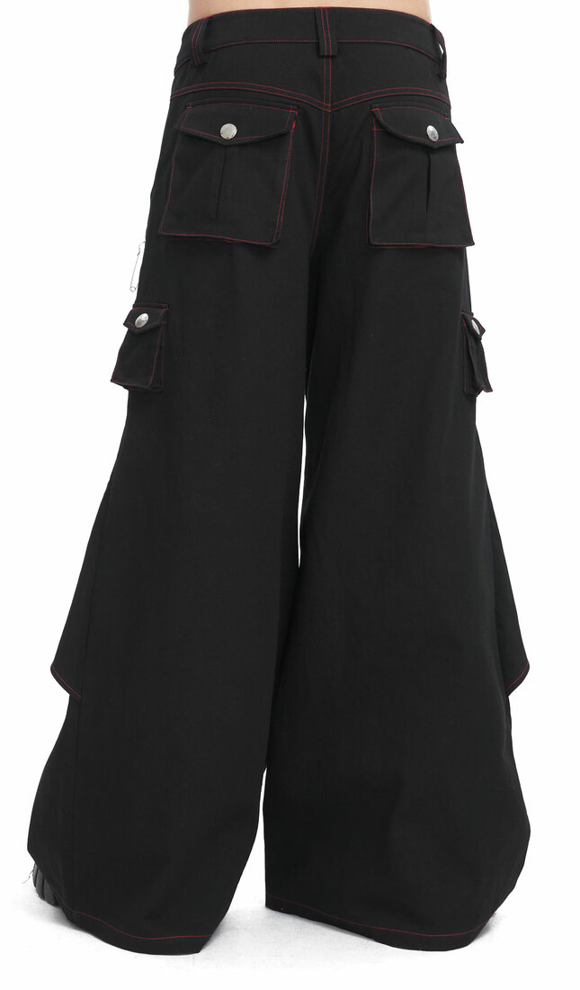 Darkflame Trousers: Rivithead's Gothic Pants for Men