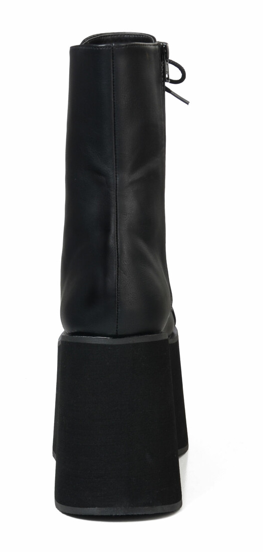 MONSTER-10 Black 5 inch Platform Boots