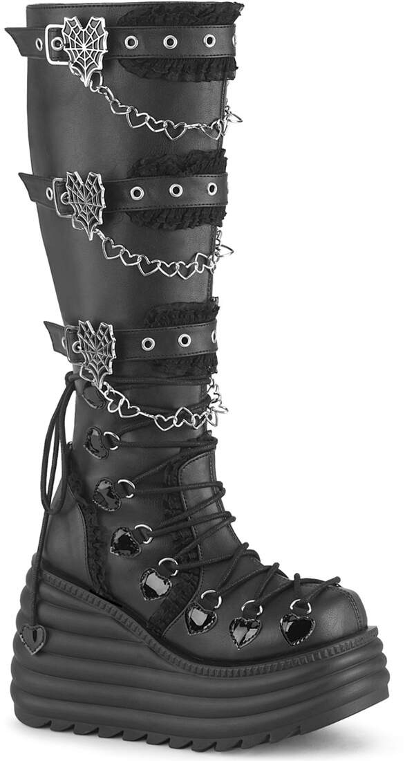 Moonage Devilment / フロントZIPレザーハイカットスニーカー 約28.5cm 