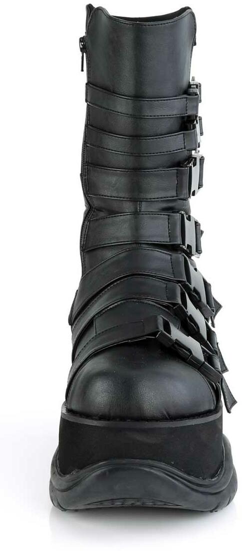 Demonia NEPTUNE-210 Men's Buckle Platform Boots