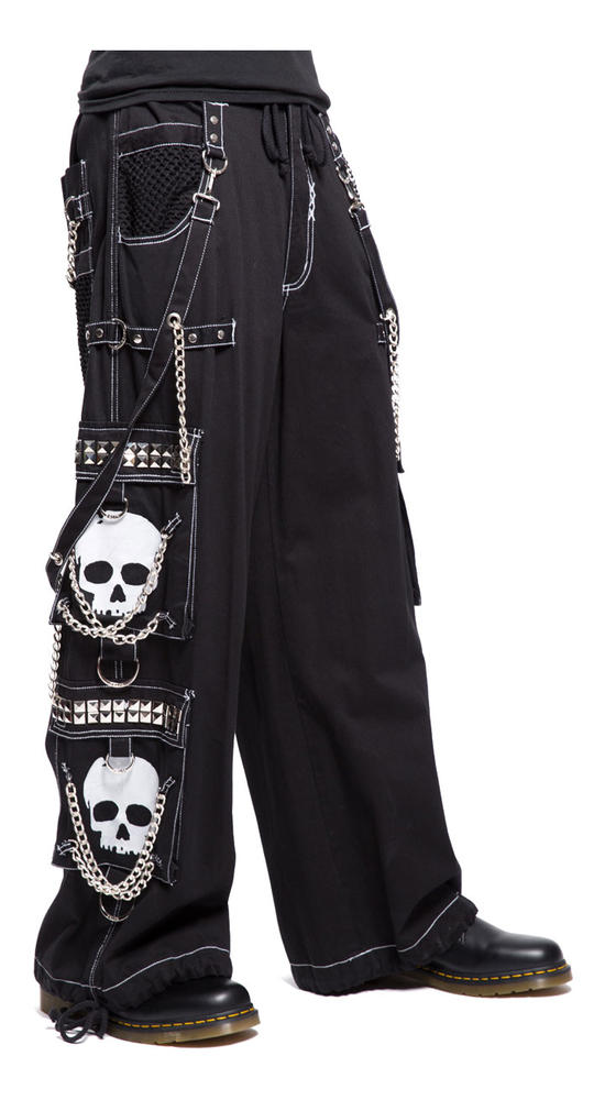 Tripp Super Skull Pants - Black Skull Pants for Men